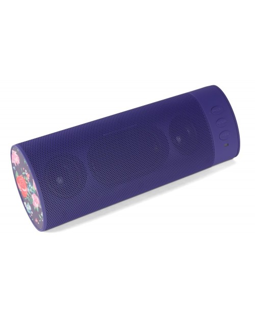 New Arrival Universal Kit Sound Boom Bar Speaker Gifting Portable Rechargeable Stereo Bluetooth Wireless Speaker Sound System with Smartphone/Tablets/MP3(Purple)